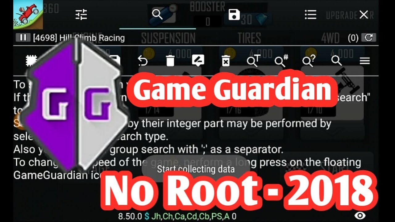 Use game guardian without root